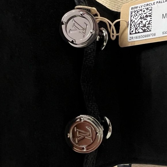 Louis Vuitton LV Silver Cuff Links (never worn!)